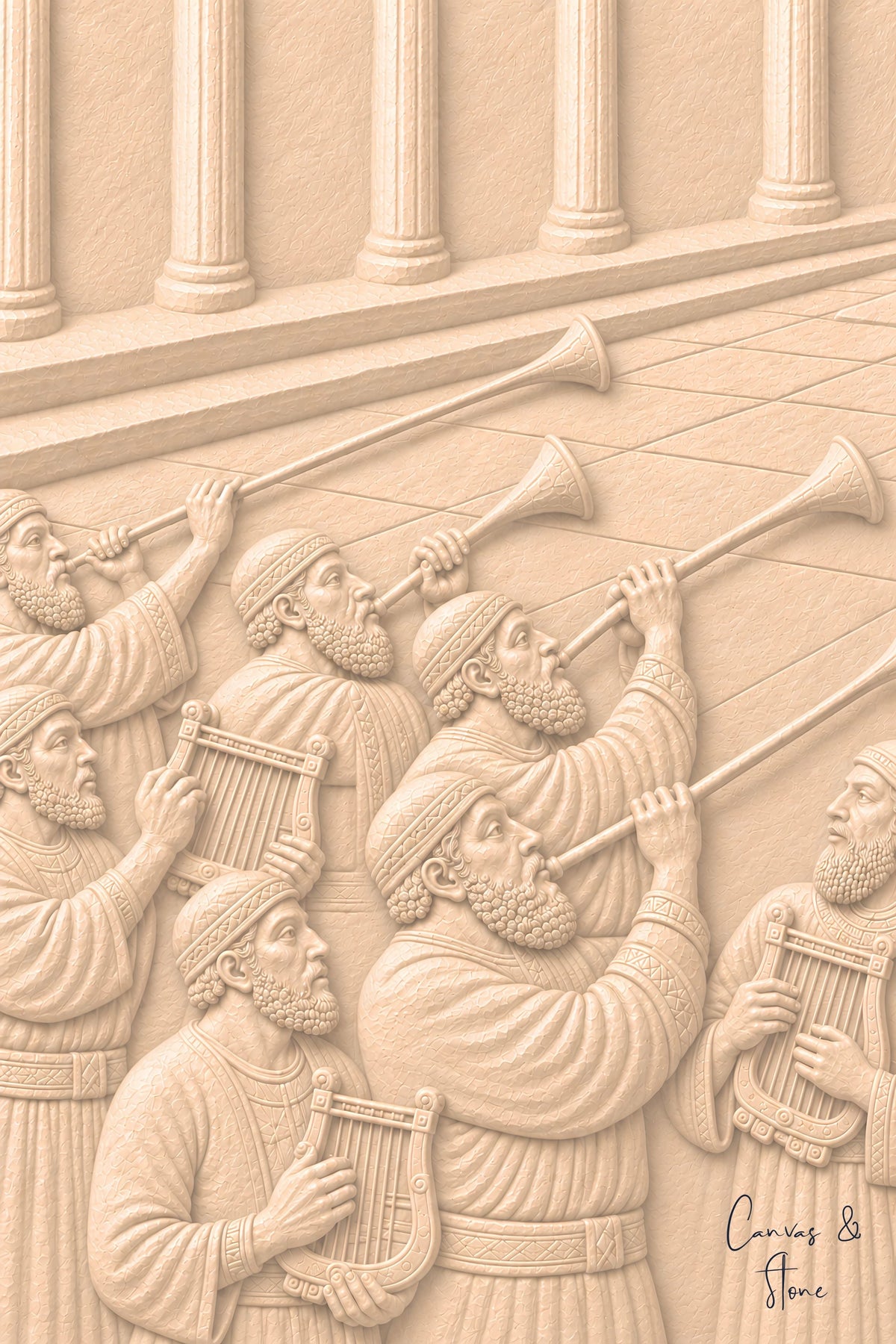 Levite Musicians at the Temple