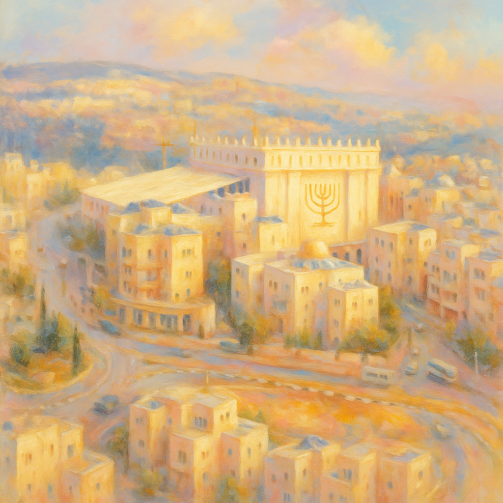Belz Beit Medrash soft tones