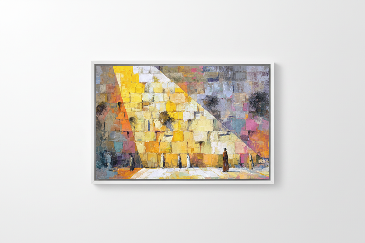 Bold Geometric Western Wall