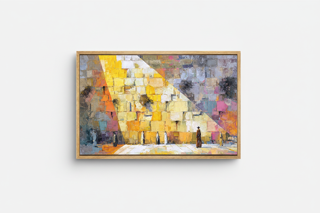 Bold Geometric Western Wall
