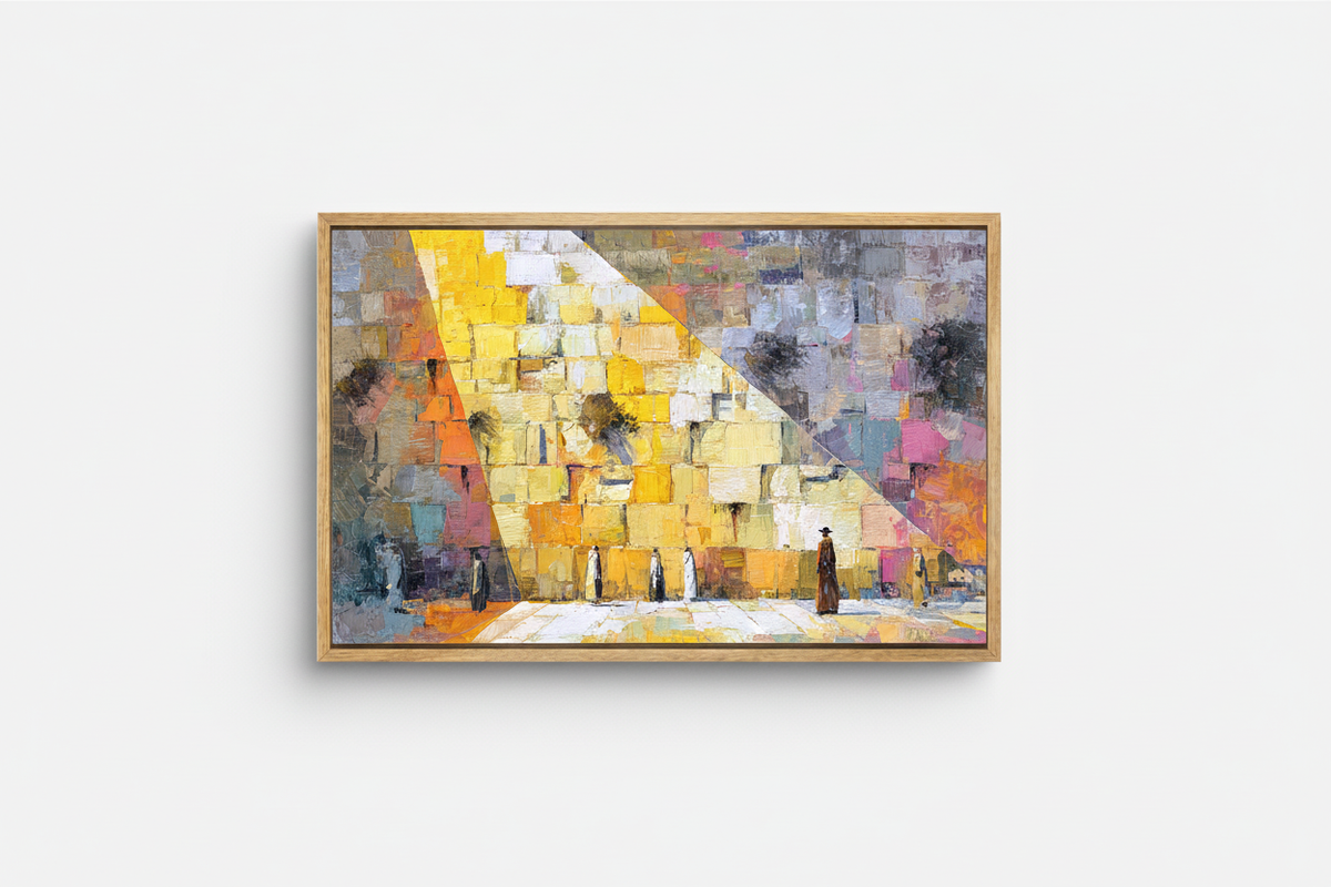 Bold Geometric Western Wall