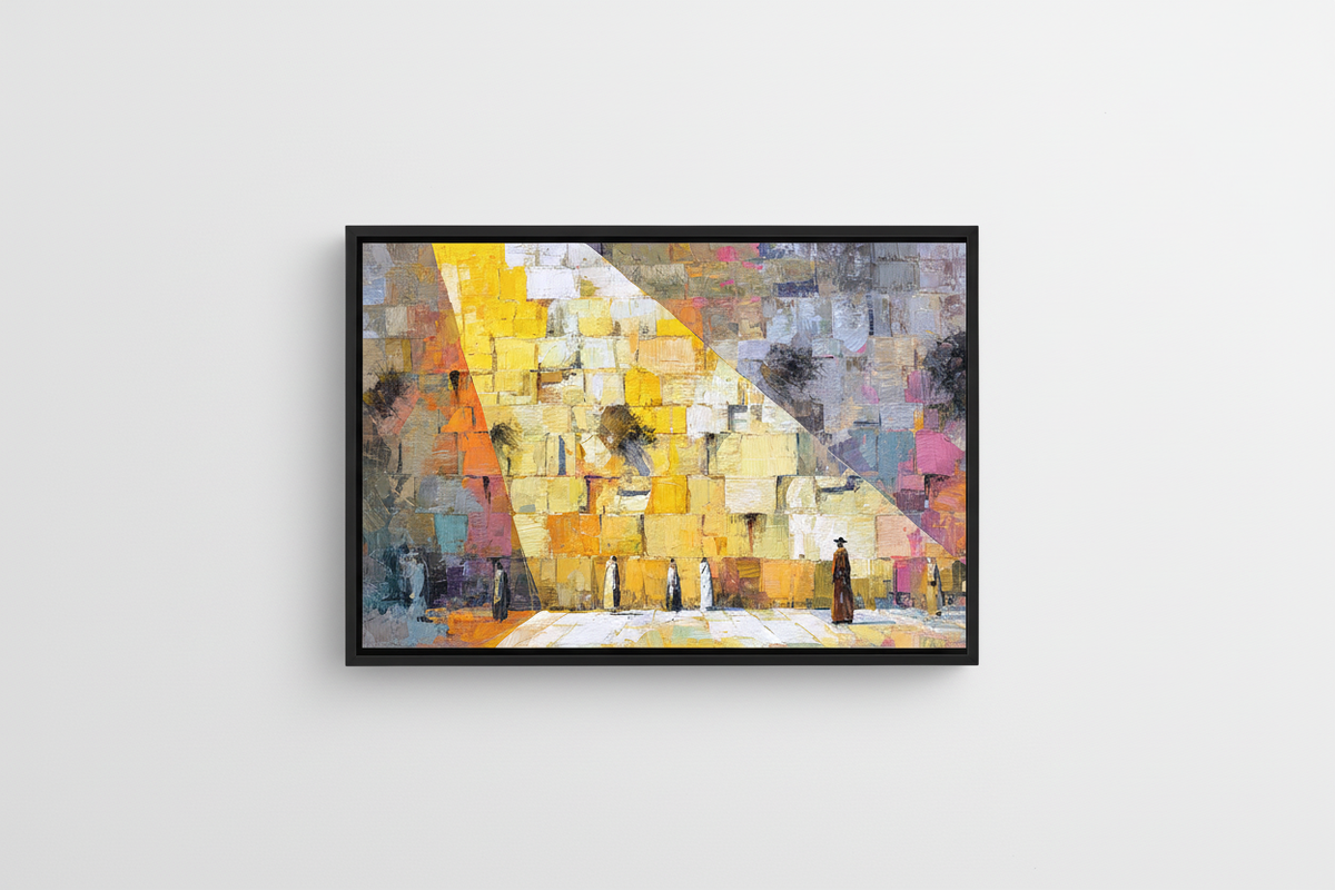 Bold Geometric Western Wall
