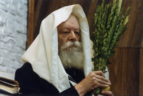 Rabbi with Arba Minim Mural
